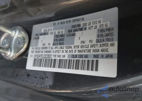 2018 Mazda Mx-5 Miata Rf Grand Touring из США, поврежденный, VIN JM1NDAM76J0203600